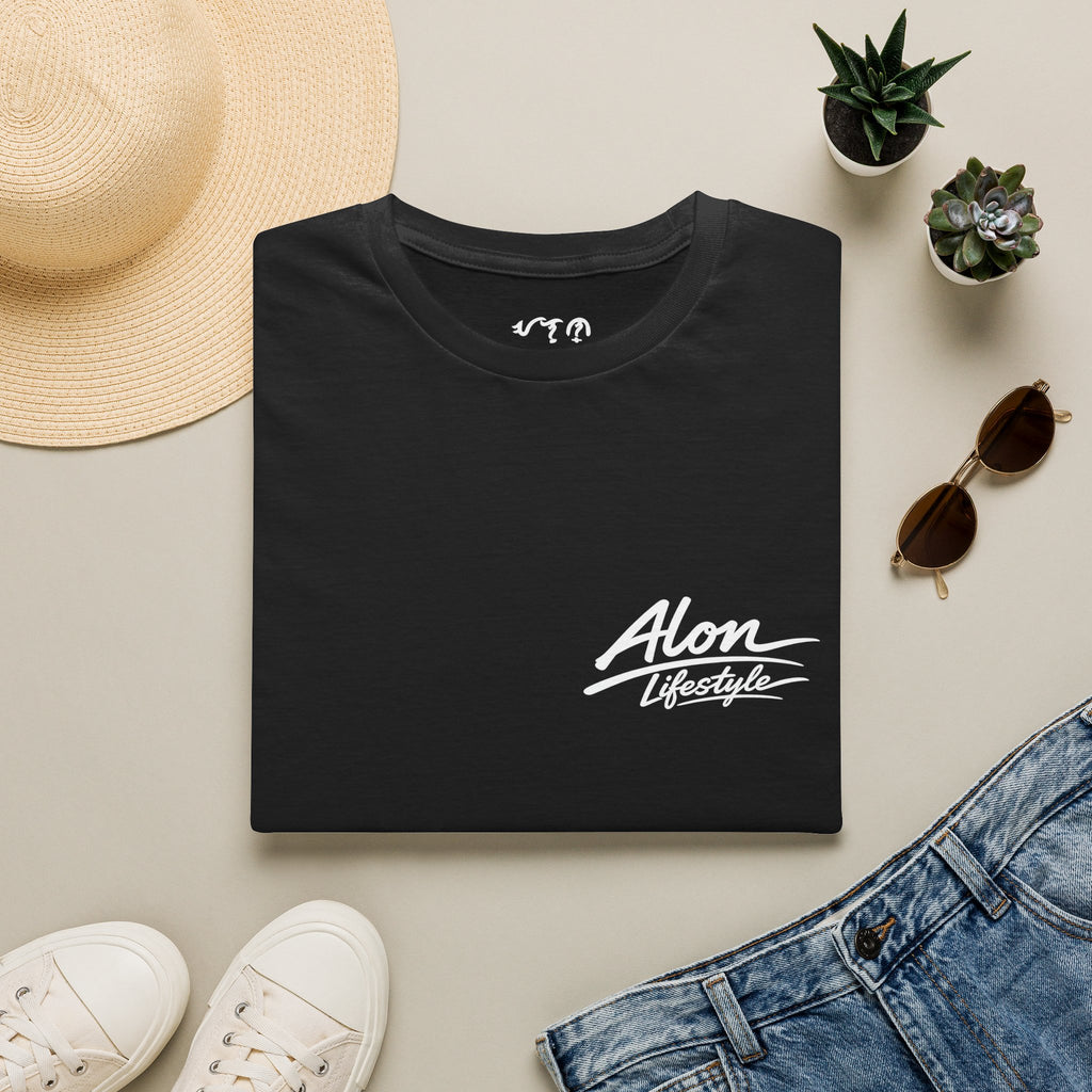T-Shirt — 'Alon Lifestyle' 2026 Edition Minimal Script Logo Tee