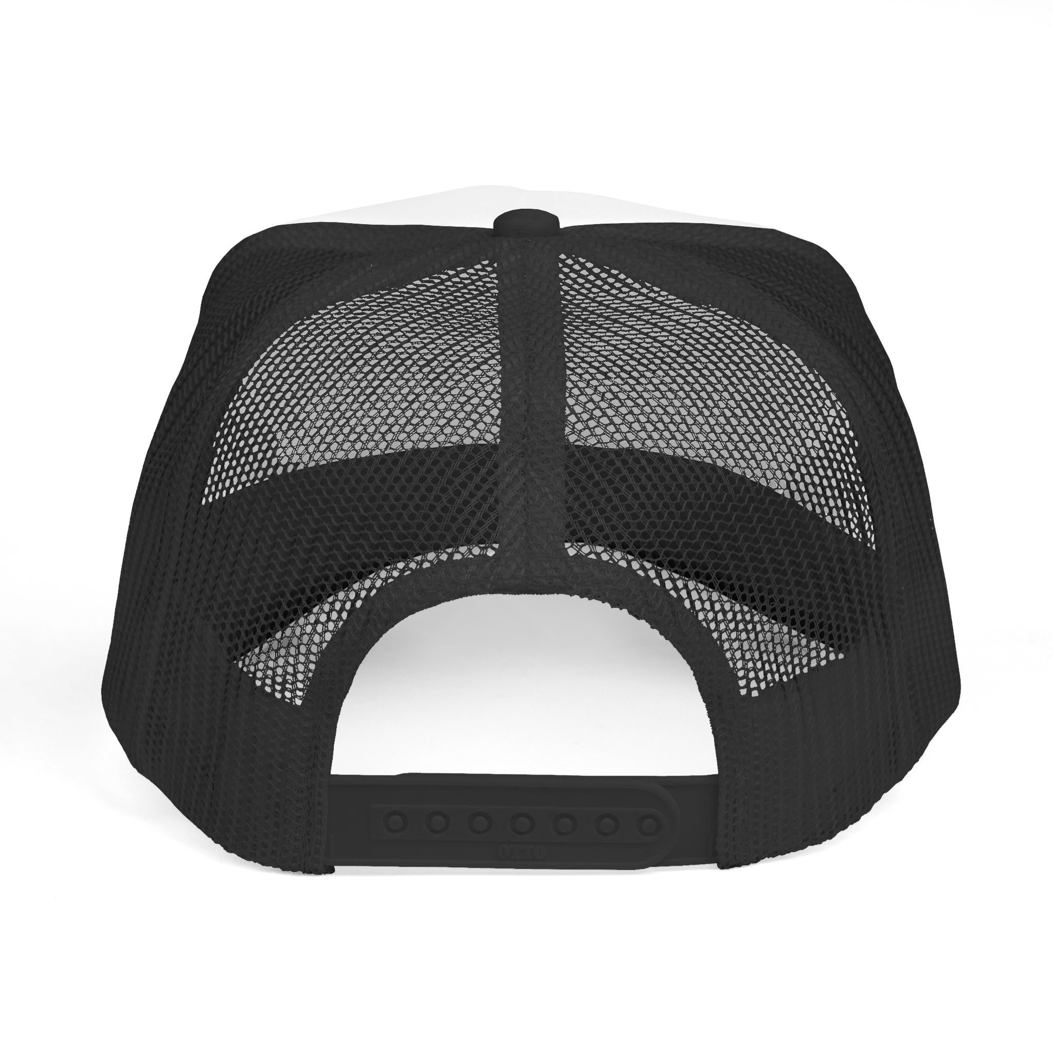 Alon Lifestyle Wave Script Trucker Cap — Surf Inspired Mesh Hat