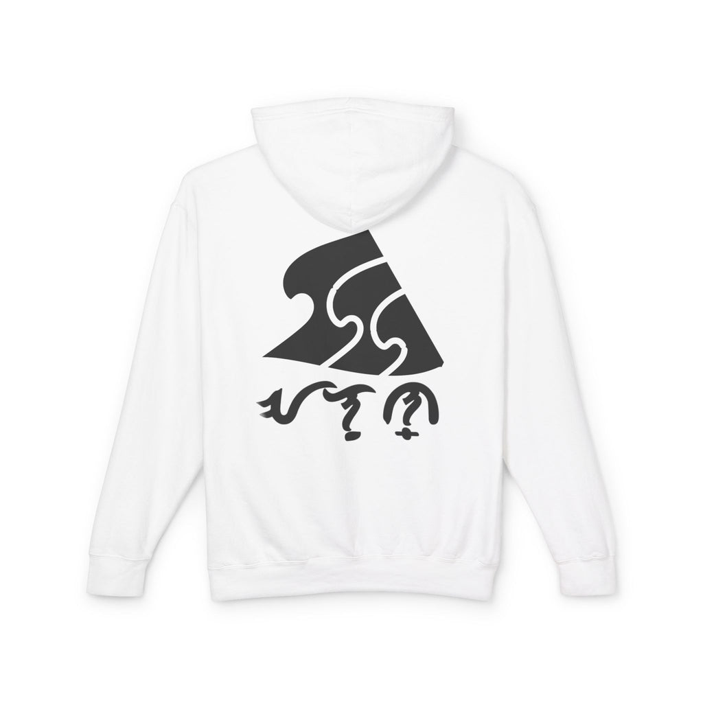 Alon Lifestyle Tribal Wave Surf Hoodie — Nautical Hawaiian-Inspired Graphic Sweatshirt